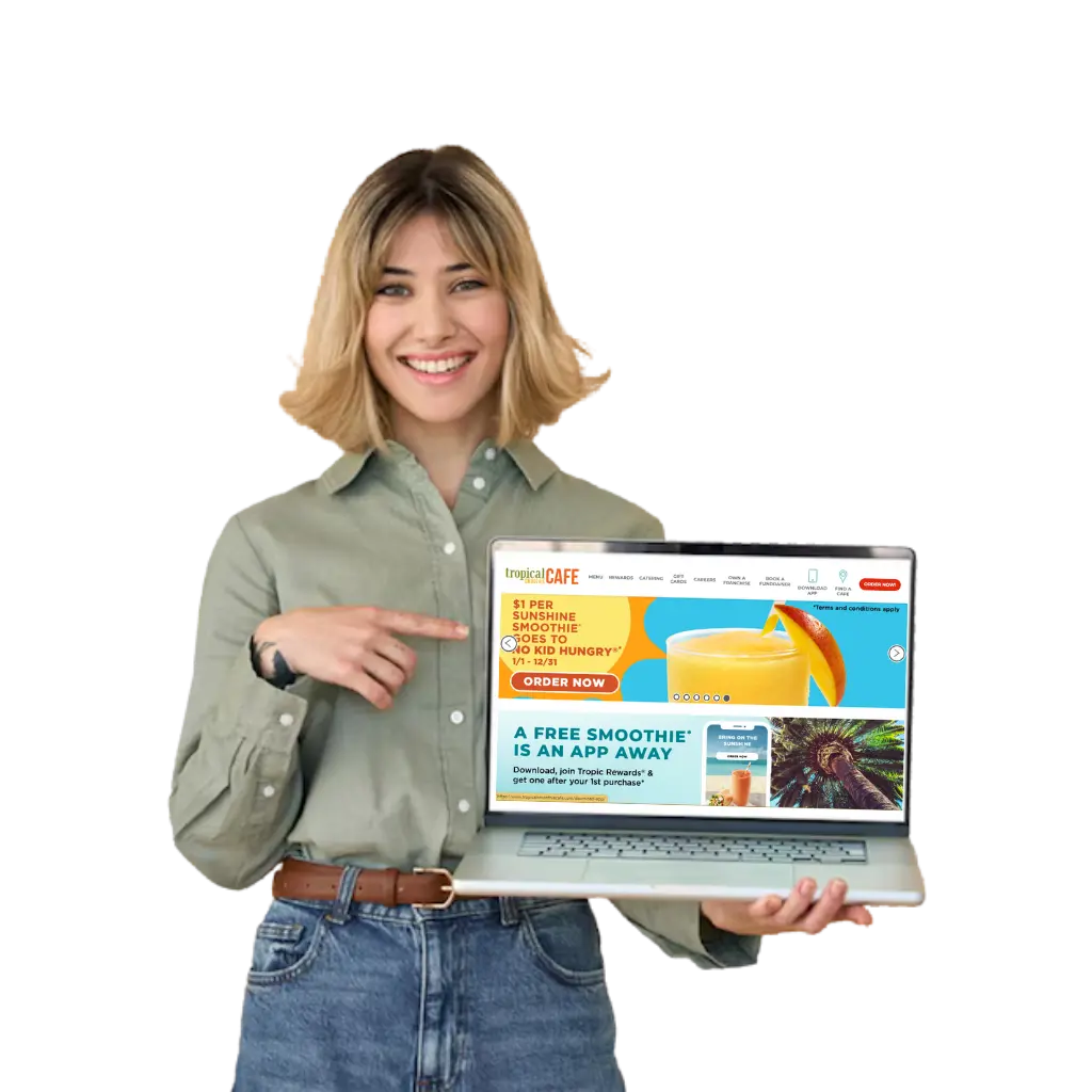 Tropical Smoothie Cafe Order By Website