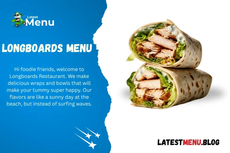 Longboards Menu