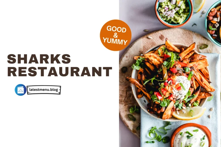 Sharks Menu