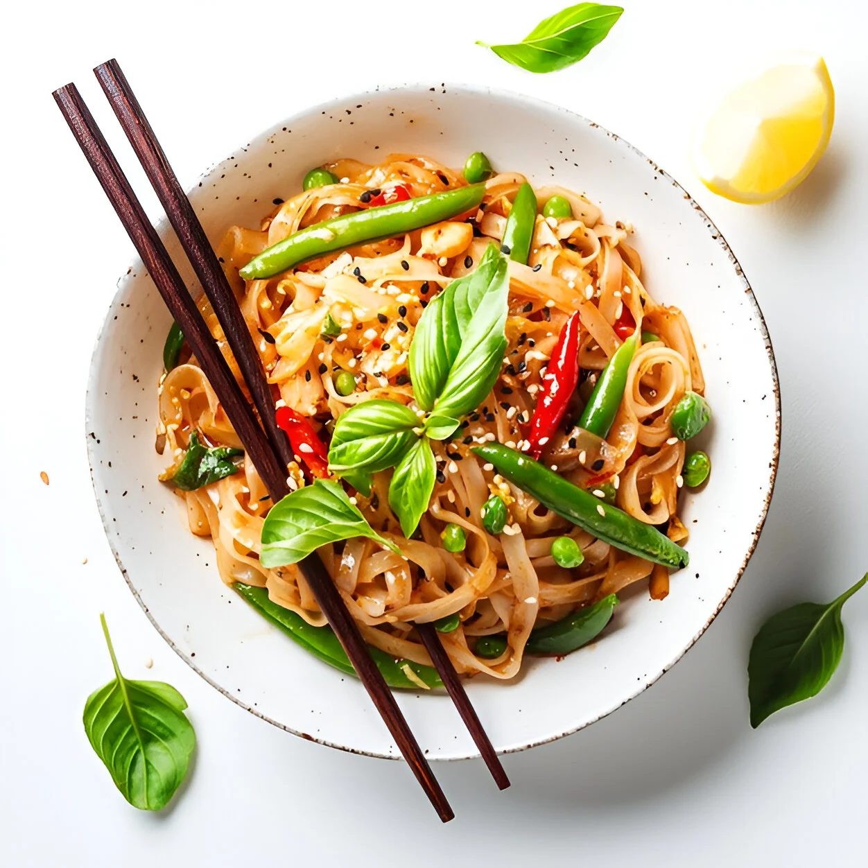 Thai Drunken Noodles Hot