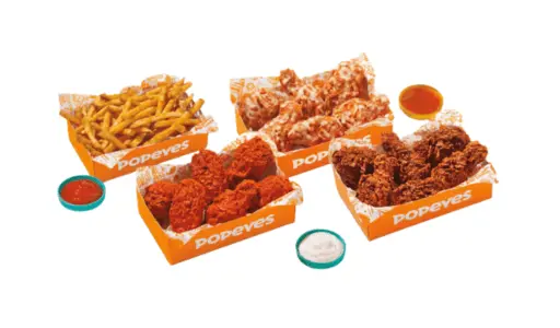 18Pc Mix n Match Wings Group Pack
