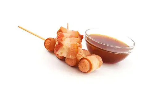 Bacon Roll with Brown Sauce