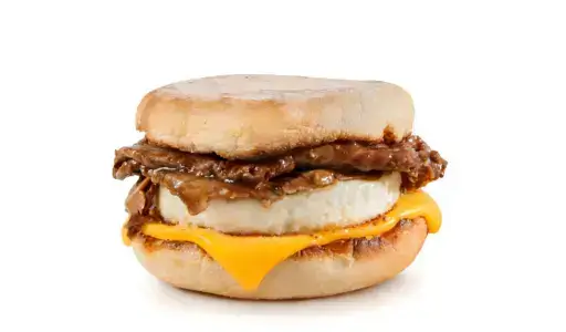 Big Breakfast Roll with Brown Sauce