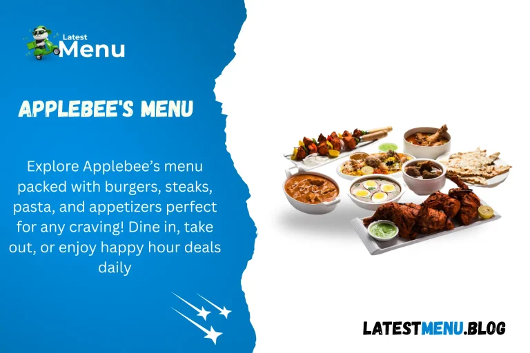 Applebee's Menu