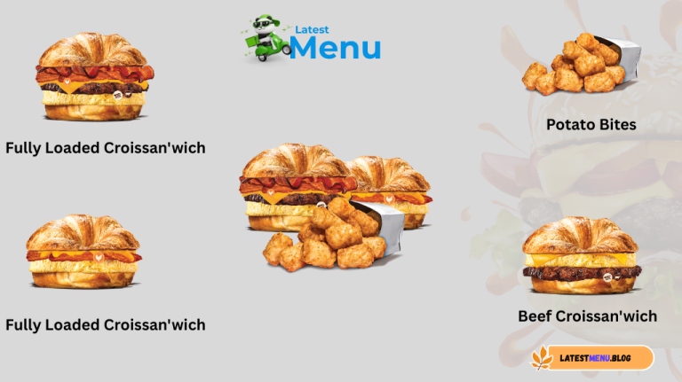 Burger King BreakFast Menu