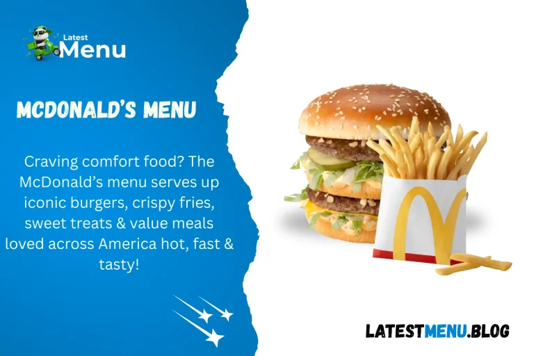 McDonald's Menu