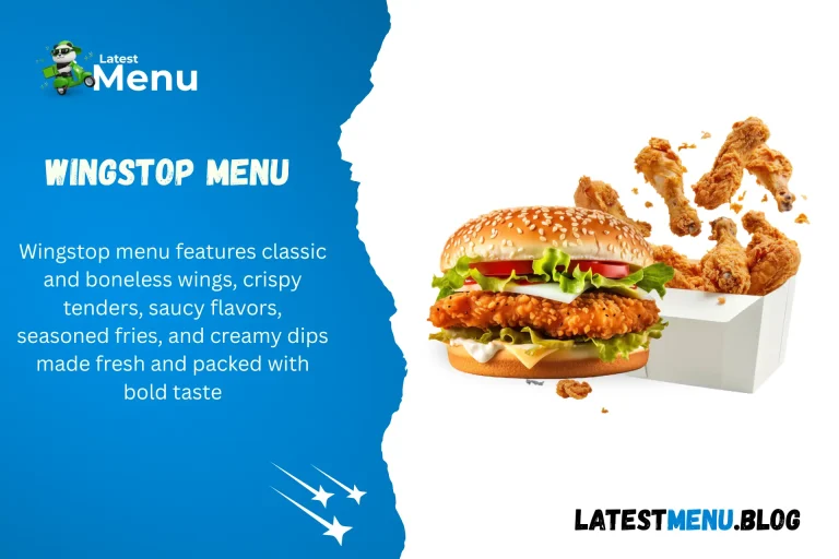 Wingstop Menu